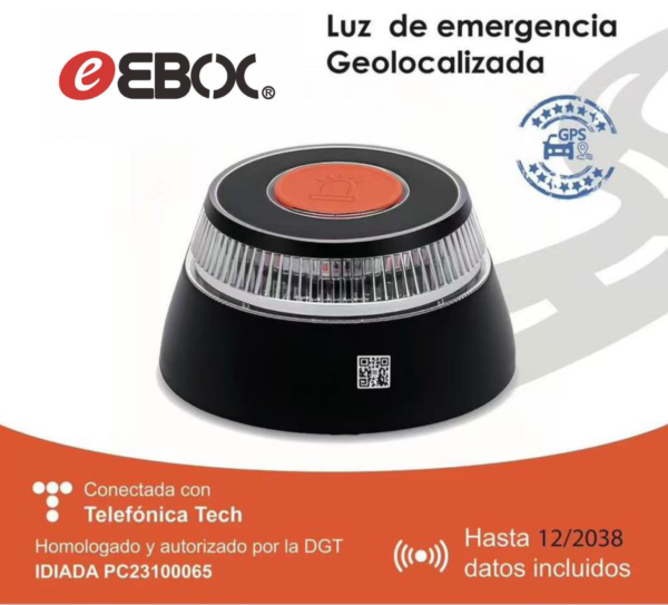 Luz Emergencia V16 Geolocalizada Homologada DGT